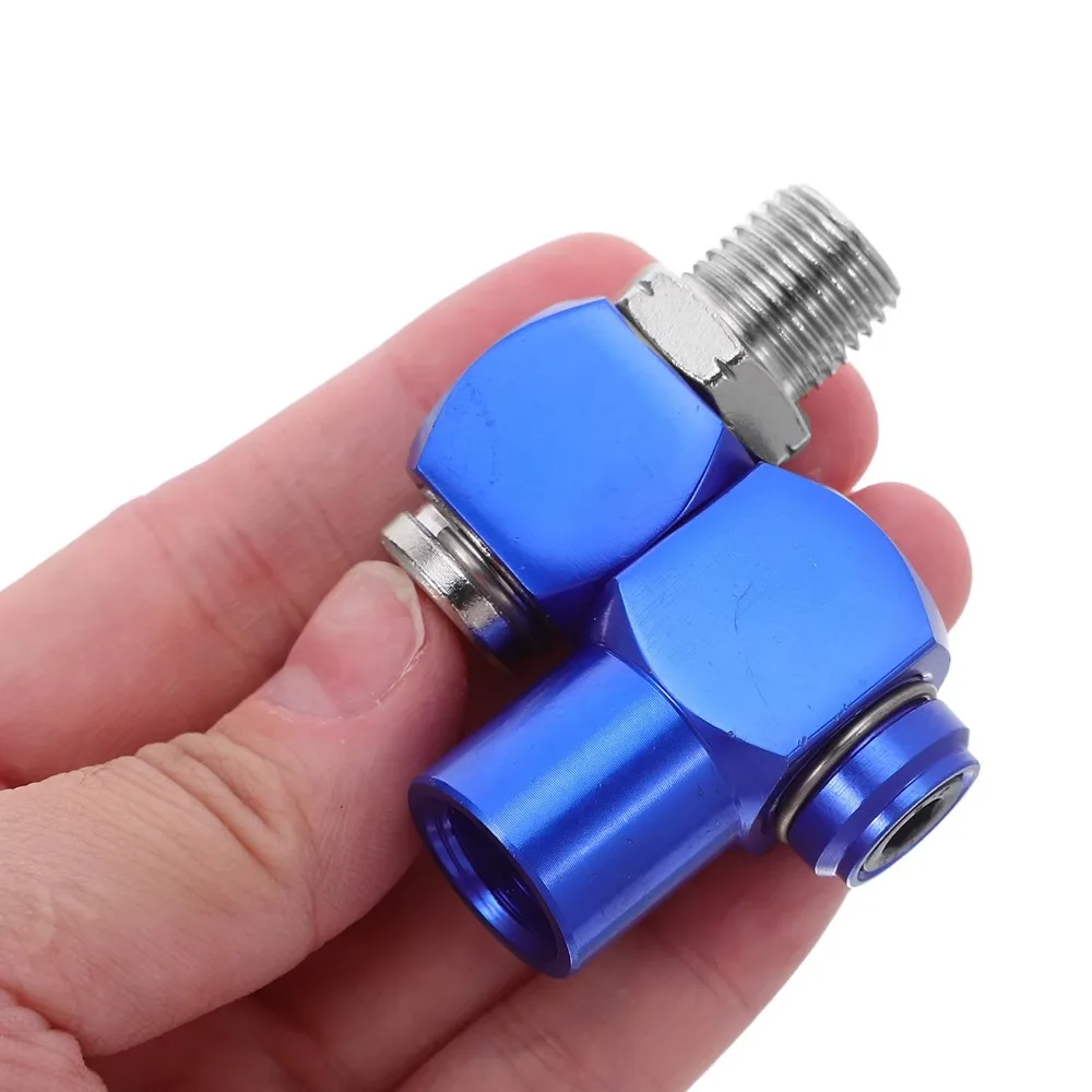 Swivel Air Hose Fitting Quick Connect 1/4 - 2 pièces, raccord pivotant pour outil