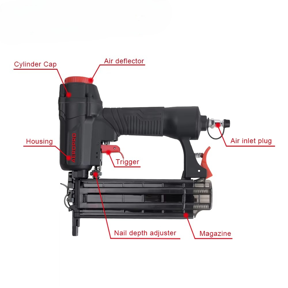 AF50 Agrafeuse Cloueuse Pneuma - Air Brad Nailer 18 Gauge 2 In 1 avis et prix