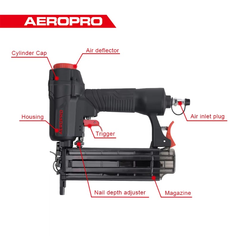 Cloueuse pneumatique AF50 15-5 - Air Brad Nailer 18 Gauge 2 In 1 avis et prix